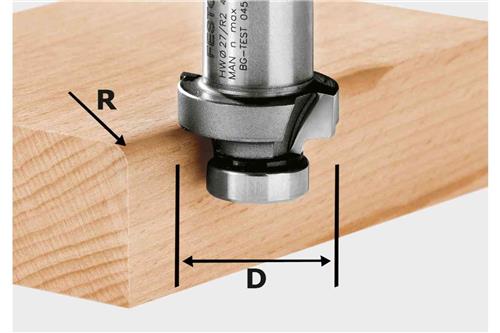 Accessoires Festool Fraise à arrondir Festool HW R2-OFK 500