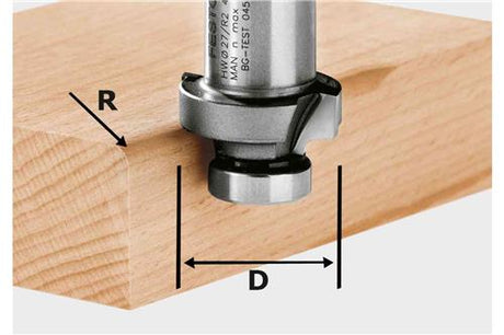 Accessoires Festool Fraise à arrondir Festool HW R3-OFK 500