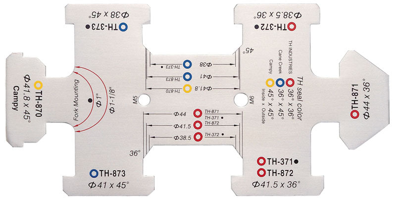 Guide de tube de direction Fsa pour jeux de direction 1 et 1 1 8