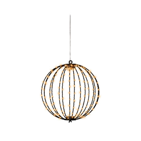 Ampoule Lumineo 192LED métal avec minuteur ø28cm