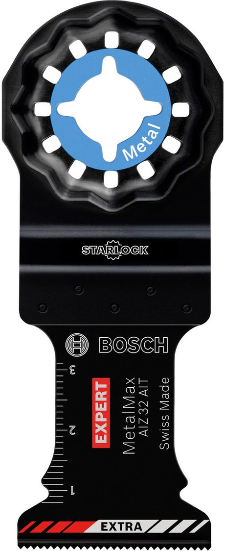 Bosch 2608900017 lame de scie plongeante en carbure à revêtement starlock expert aiz 32 ait carbure, métal 32 x 40 mm