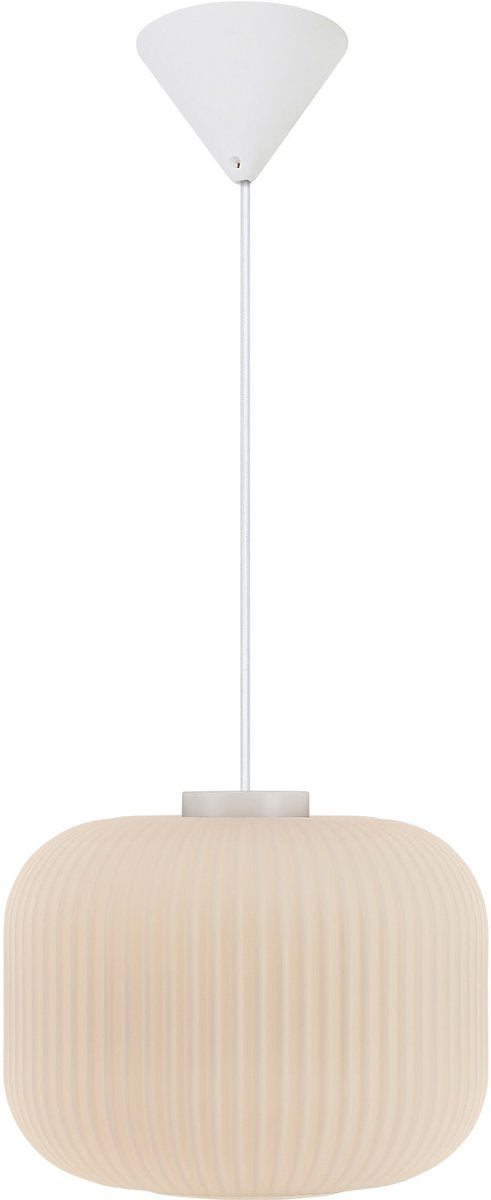 Nordlux Milford 30-lampe suspendue-e27-verre opale blanc
