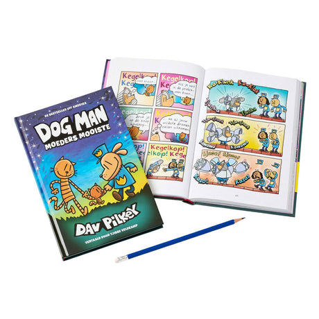 Livre central Dog Man 10 : le plus beau de la mère. 7+