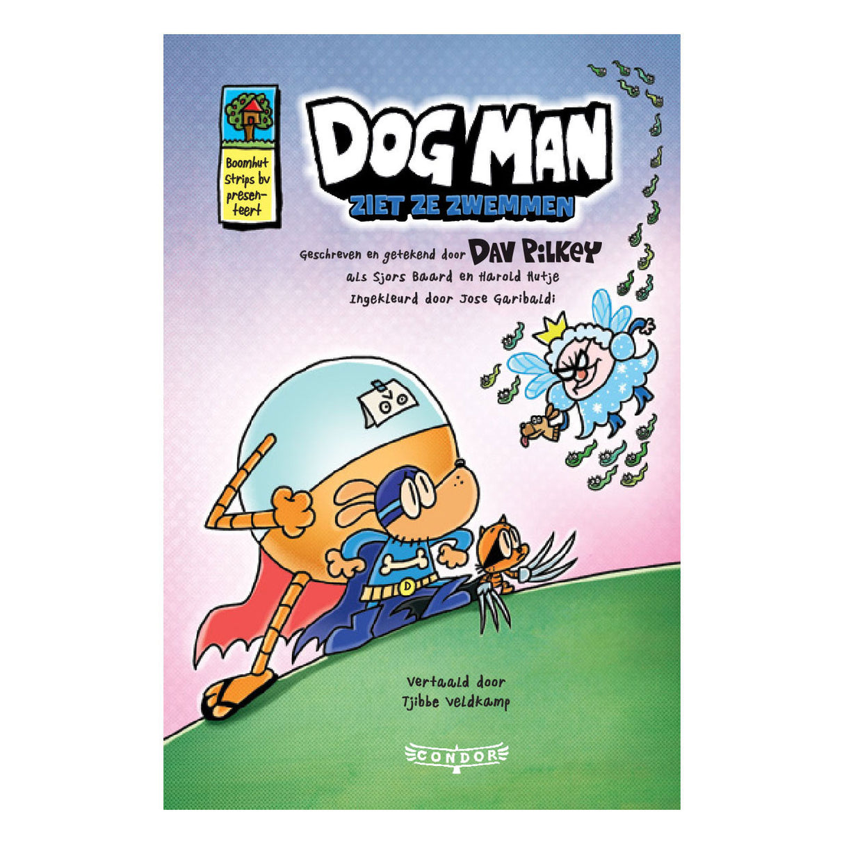 Livre de base Dog Man, partie 8 Dog Man les voit nager