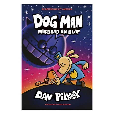 Livre central Dog Man 9 : crime et aboiement. 7+