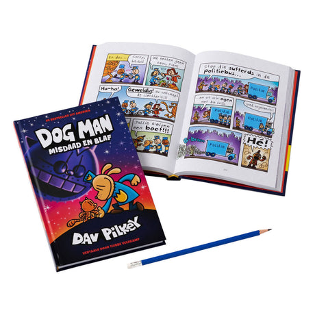 Livre central Dog Man 9 : crime et aboiement. 7+
