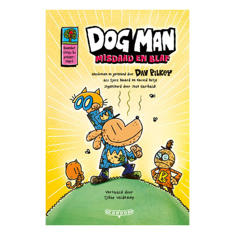 Homme chien partie 9 crime et aboiement - livre pour enfants