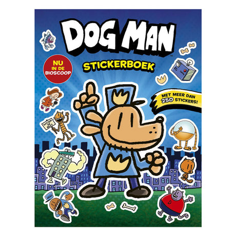 Livre d'autocollants homme-chien Centraal Boekhuis. tout