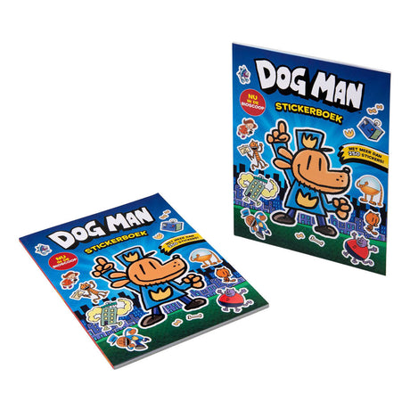 Livre d'autocollants homme-chien Centraal Boekhuis. tout