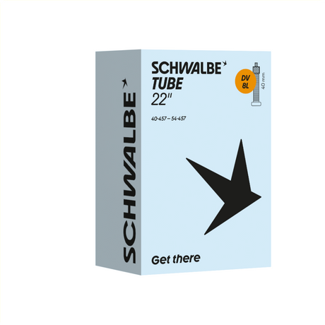 Chambre à air Schwalbe dv8b 22 40 54-457 hv 40mm