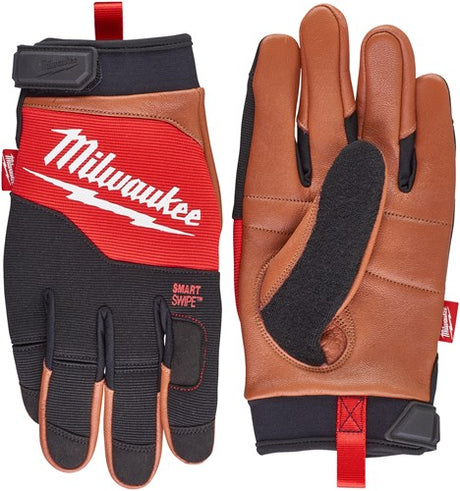 Milwaukee accessoires gants de travail en cuir hybride - l 9 | 1 paire - 4932471913