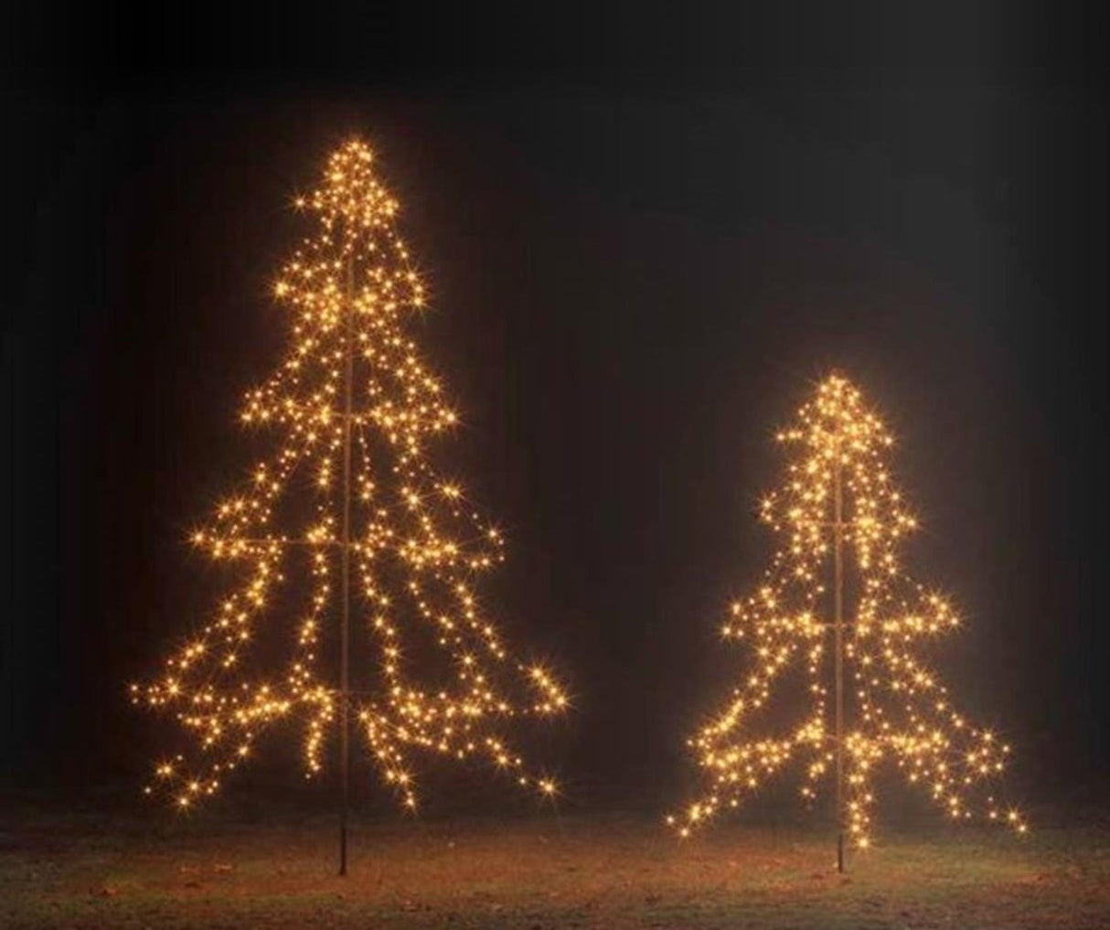 Éclairage extérieur LED en forme de sapin de Noël Lumineo 200