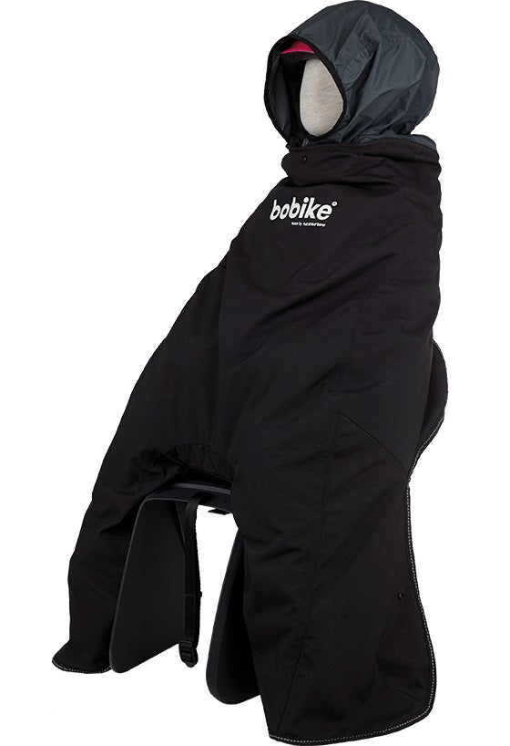 Bobike Rain Poncho Maxi Schwarz