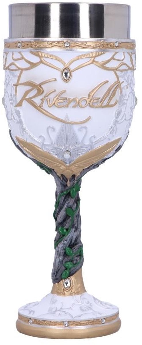 Nemesis now - le seigneur des anneaux - Rivendell - calice à vin - 19,5 cm