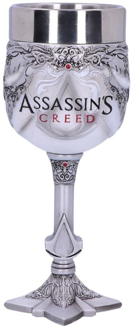 Nemesis now - Calice en verre à vin Assassin's Creed The Creed - Blanc
