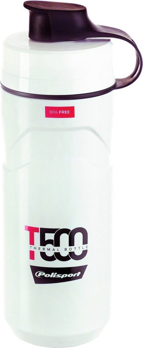Polisport Bidon Thermal T500 500 ml blanc-rouge