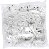 Creativ company textile effrayant-crawly, taille 10-14 cm, blanc, 12 pièces 1 boîte