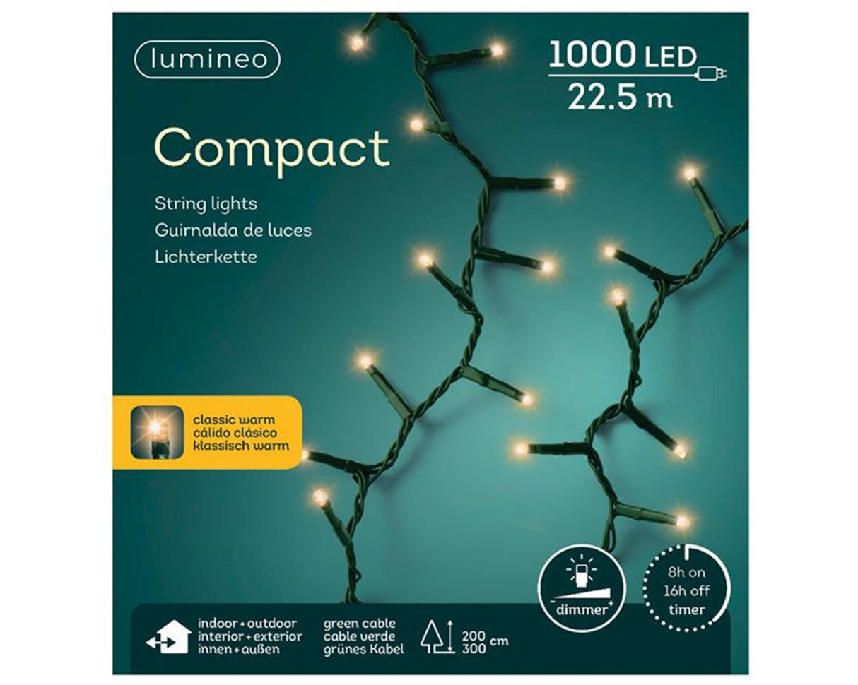 Luminaires compacts Lumineo LED extérieur 1000LED 22m