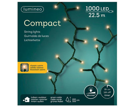 Luminaires compacts Lumineo LED extérieur 1000LED 22m