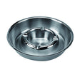 Cendrier en acier inoxydable (14cm)