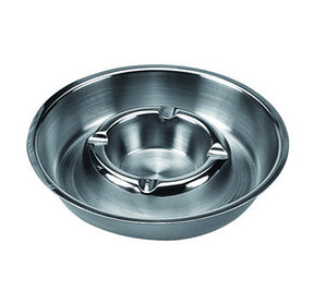 Cendrier en acier inoxydable (14cm)