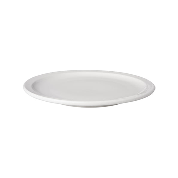 Assiette mammouth blanche plate budgetline 24 cm bord étroit (3 pièces)