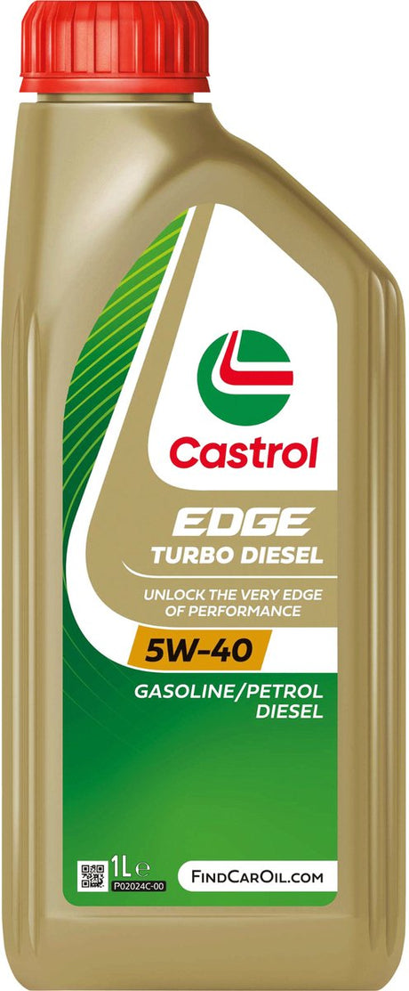 CASTROL MOTEUR ENDE TURBO DIESEL 5W40 1L