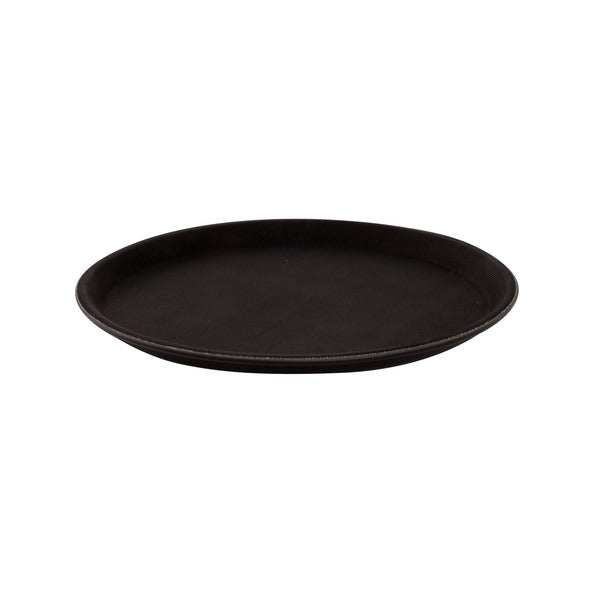 Plateau Mammoet noir facile antidérapant en polypropylène (36 cm)