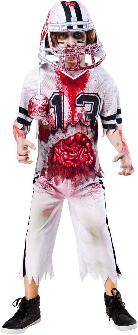 Rubies déguisement enfant footballeur américain zombie - - taille 9-10 ans