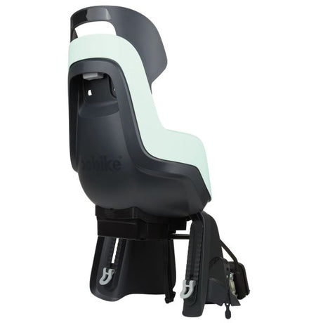 Siège enfant Bobike derrière go maxi avec position couchage - fixation sur cadre (ff) - guimauve menthe