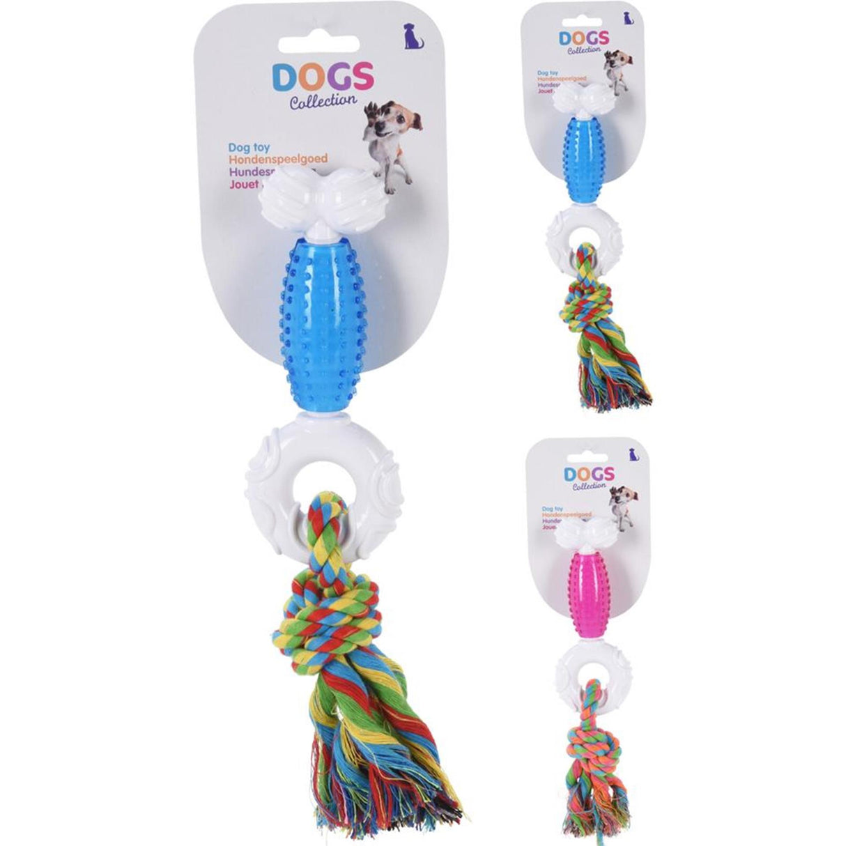Collection de jouets pour chiens, os tpr