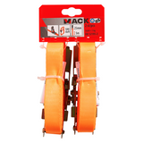 Mack 1072106 - 2 spangordels pe, ratelspanner25mm-5m max 500kg | 5 stuks