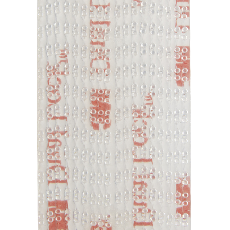 3m 1075819 - scotch extr. fasteners 25x75mm2sets pak transparant | 6 stuks