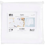 Serviettes textiles Creativ company, dim. 42x42 cm, 145 gr, blanches, 12 pièces 1 boîte