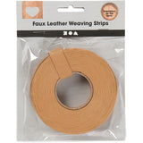Creativ Company Braid Strips Brown, 9,5 m