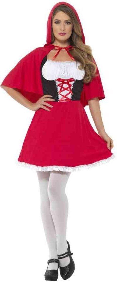 Smiffys - costume de chaperon rouge - m - rouge