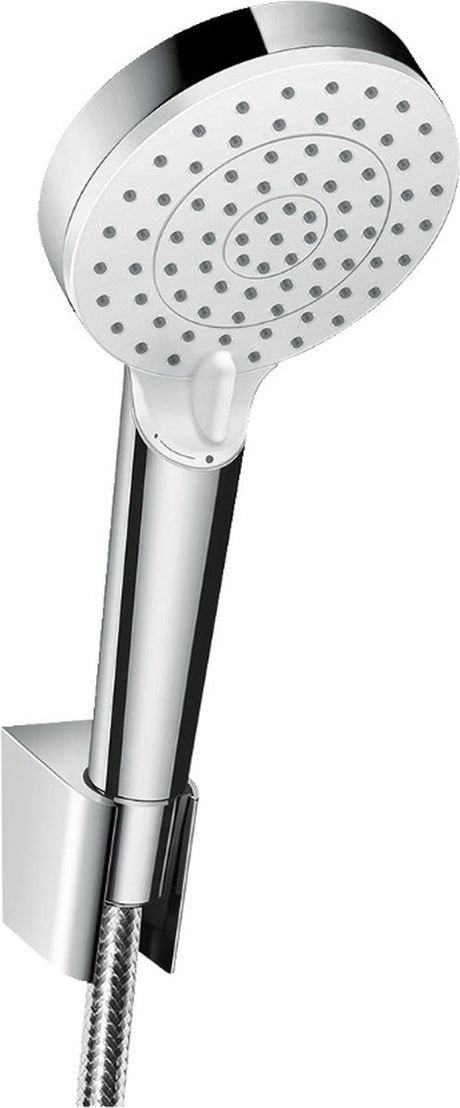 Hansgrohe crometta vario porter set de douche ecosmart avec flexible 125cm blanc chromé