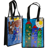 Sac d'entreprise Creativ avec façade en plastique, dimensions 30x23x7 cm, noir, 1 pièce