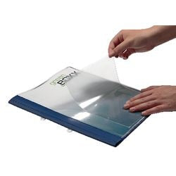 Couvertures durables pocketfix autocollantes PVC A5 transparentes