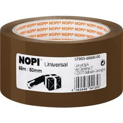 Ruban d'emballage nopi universel 50mm x 6 m marron