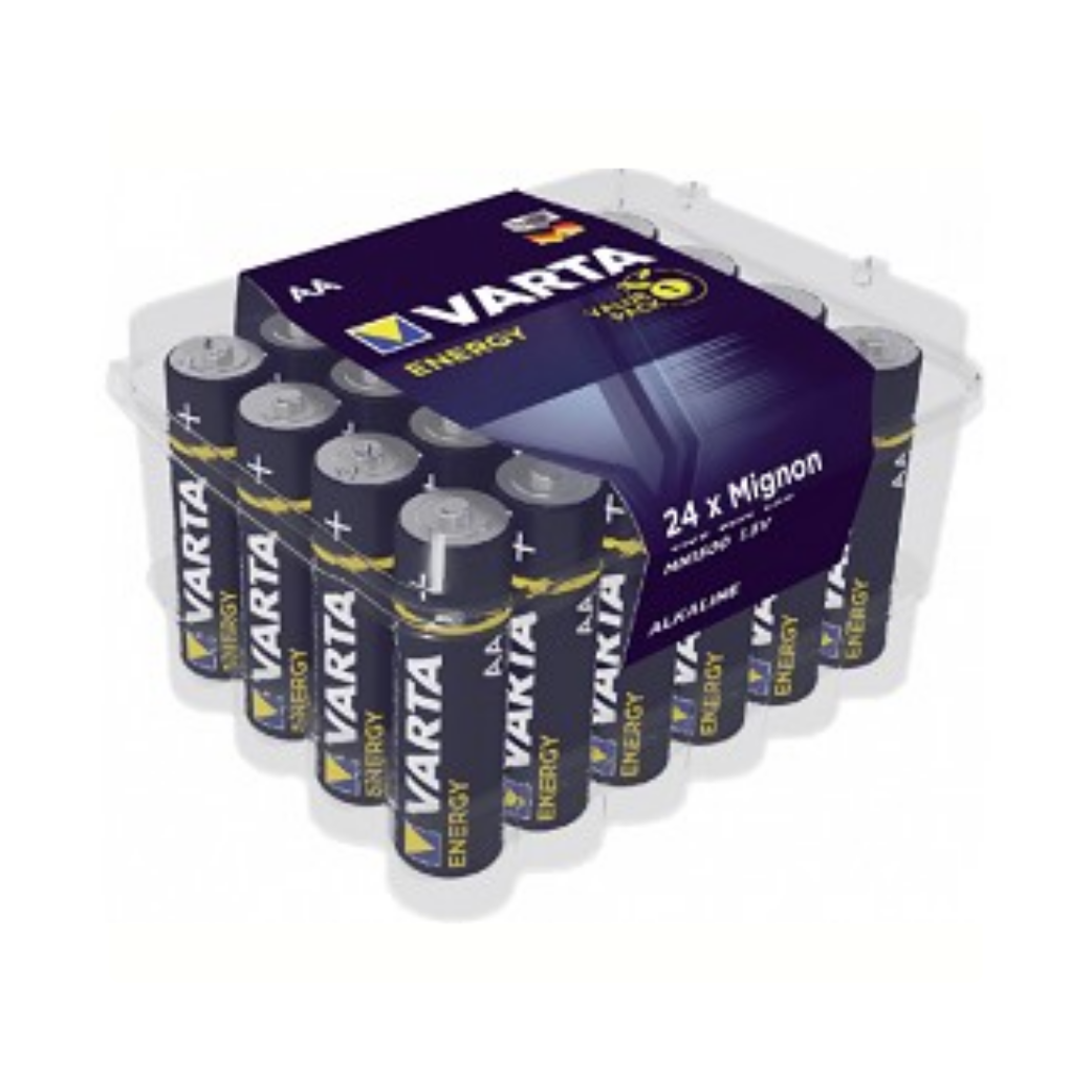 Varta Energie Battery AA LR06 Box 24 pièces