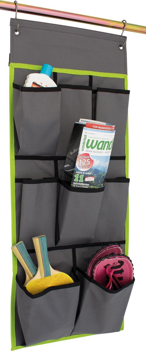 Eurotrail tentorganiser derby small - black lime