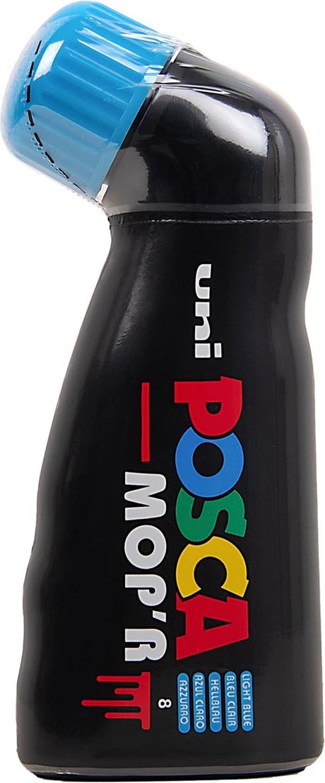 Posca mop'r marqueur peinture xxl 3-19mm bleu clair - marqueur peinture super épais - marqueur acrylique - marqueurs - marqueur - vadrouille