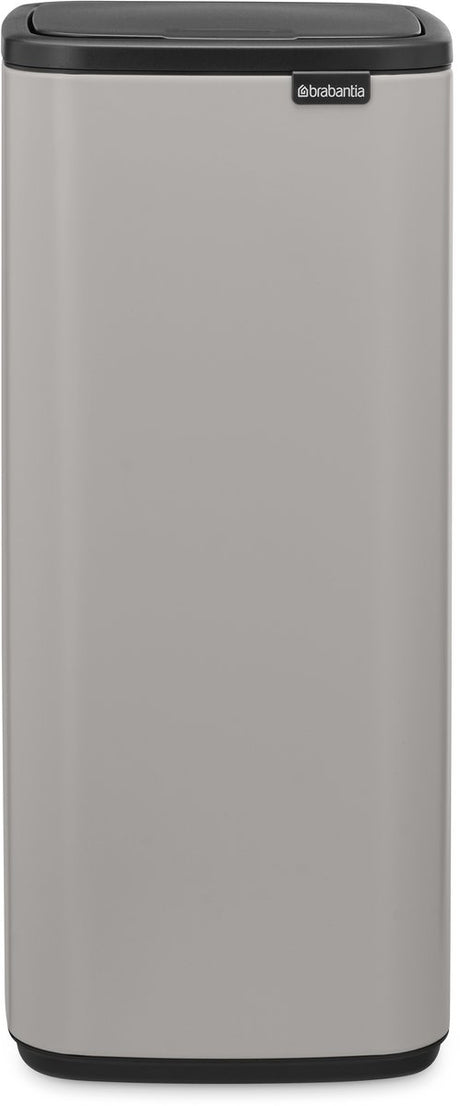 Poubelle Brabantia bo touch bin - 30 litres - gris doux