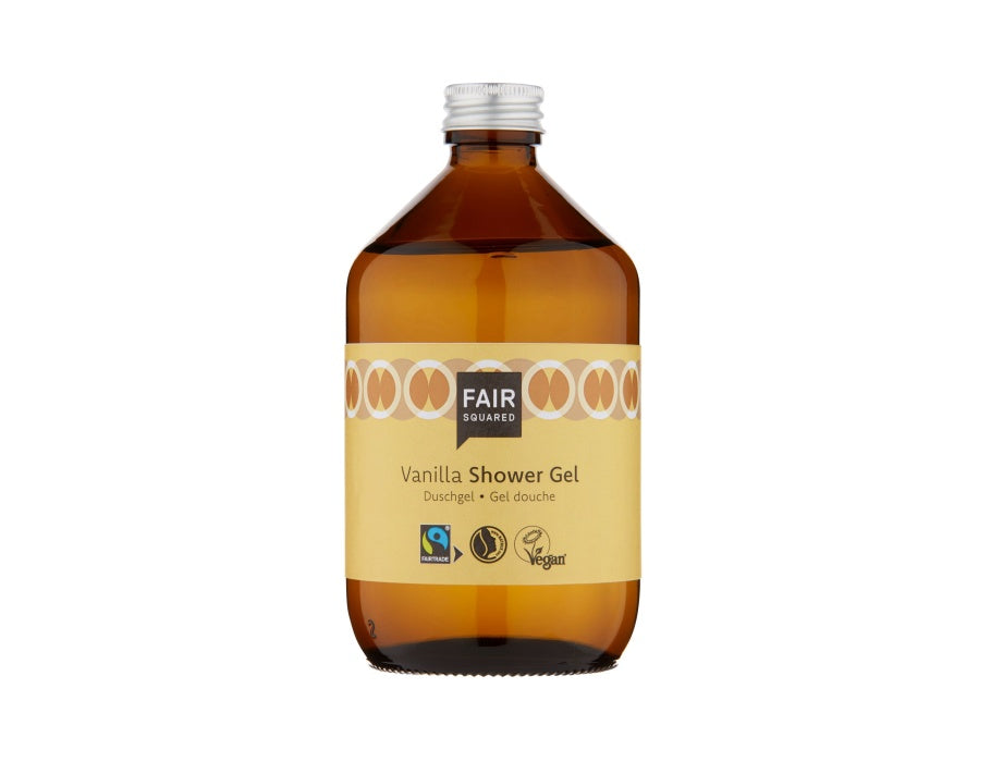 Gel douche au carré équitable - vanille - zéro déchet - 500ml