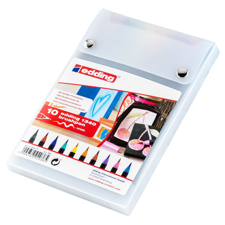 Edding 1340 • stylo pinceau assorti 10pcs