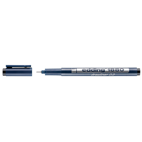 Edding 1880 • feutre fin de précision 0,2 mm noir
