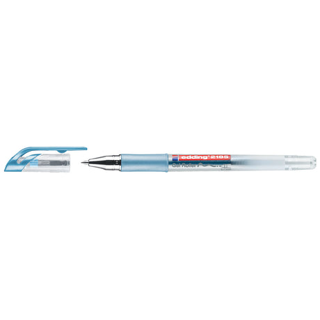 Edding 2185 • rouleau gel 0,7 mm bleu métallisé