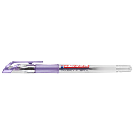 Edding 2185 • rouleau gel 0,7 mm violet métallisé