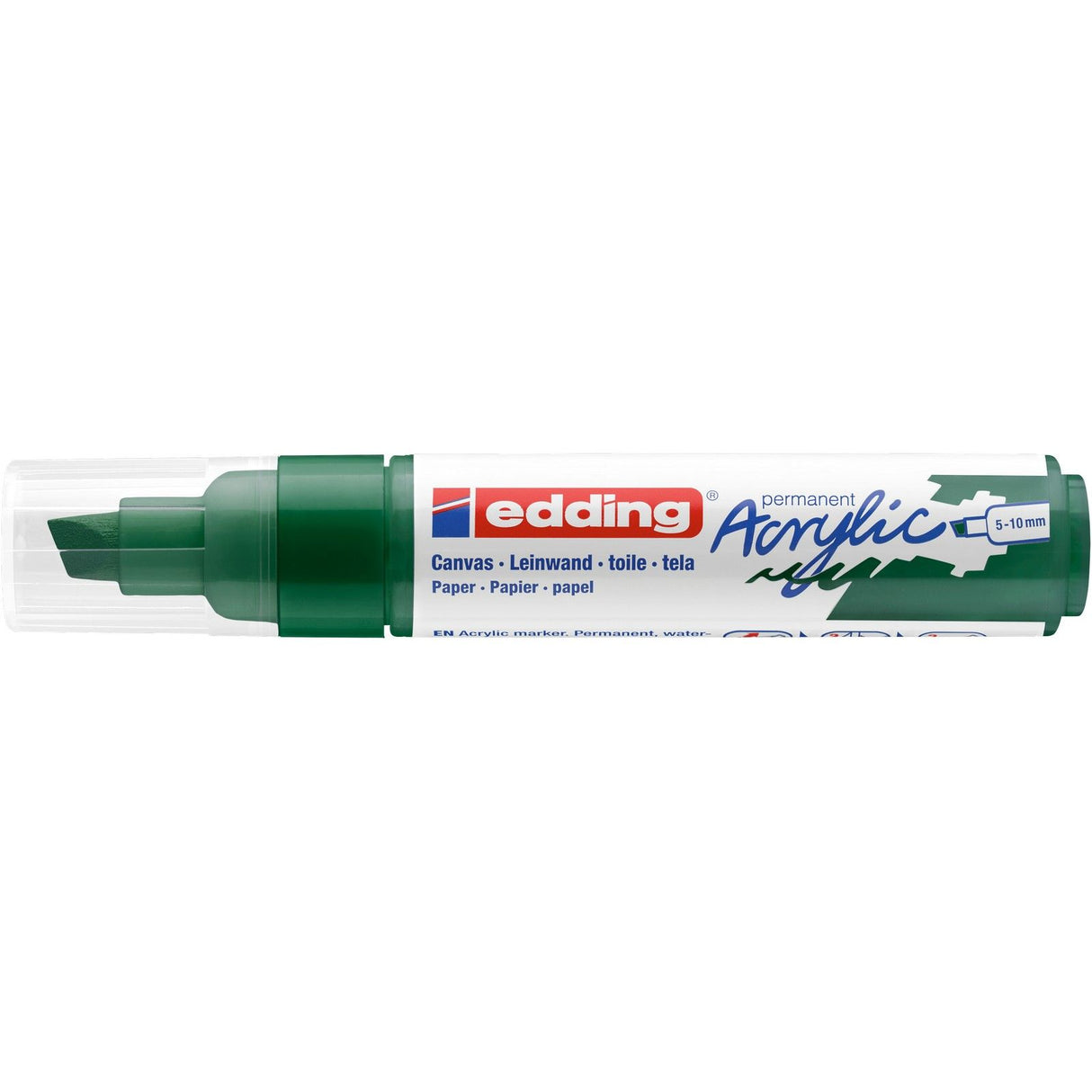 Edding 5000 • acrylmarker breed mosgroen